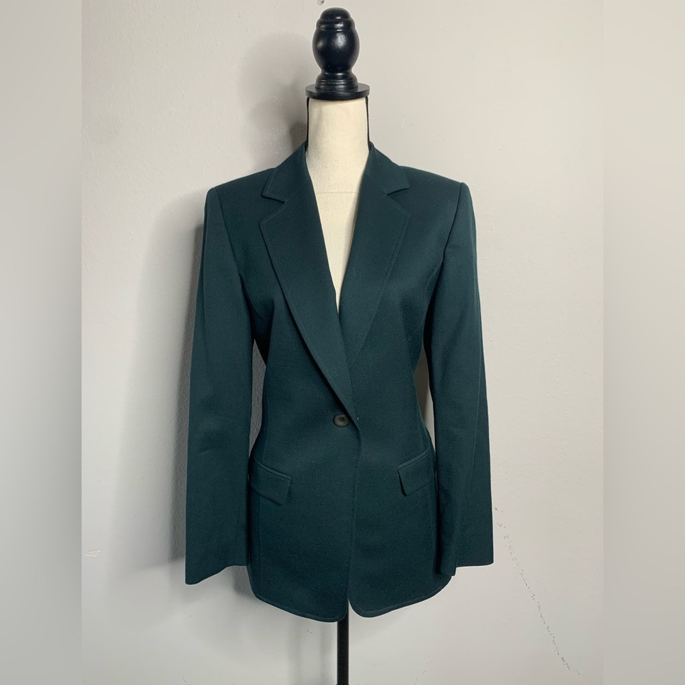 Pendleton Green Pristine Virgin Wool Single Breas… - image 3